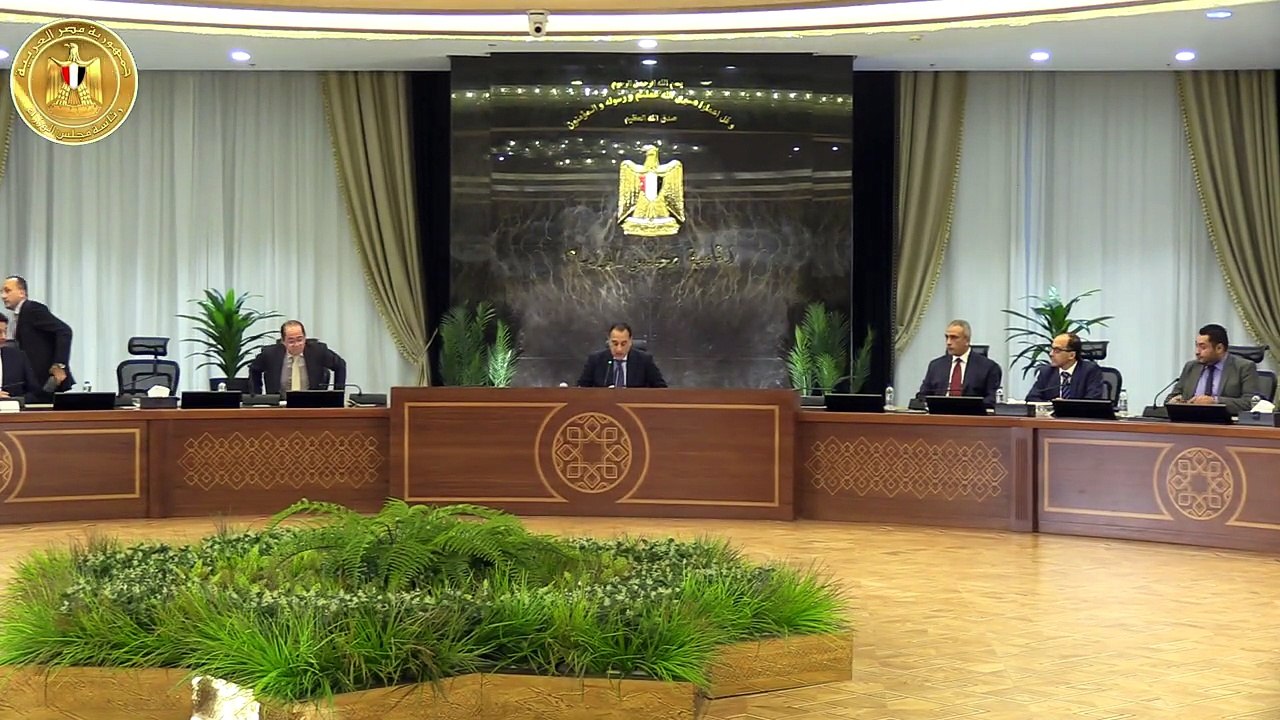 المؤتمر الصحفي الأسبوعي لرئيس مجلس الوزراء بحضور وزير المالية