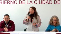 Clara Brugada encabeza desayuno navideño en la alcaldía Álvaro Obregón