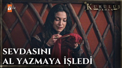 Fatma Hatun sevdasını ilmek ilmek işliyor - Kuruluş Orhan 9. Bölüm