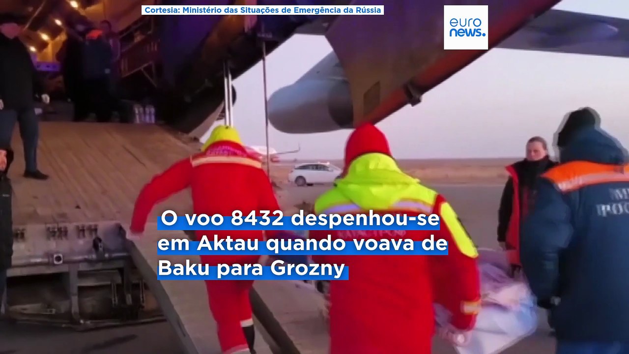 Sobreviventes procuram justiça um ano após acidente de avião da Azerbaijan Airlines que matou 38 pessoas