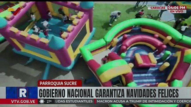 Gobierno Bolivariano entrega juguetes a niños y niñas del Corredor Vial Caracas-La Guaira