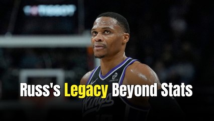 Russell Westbrook signs all ten jerseys for emotional Kings fan who brought every uniform he’s ever worn and he gives her his game worn jersey