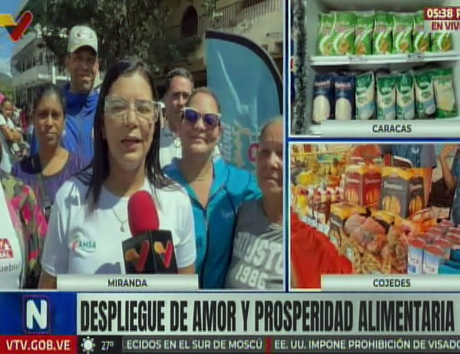 Miranda | 17 comunidades de Paz Castillo son favorecidas con mil 600 combos alimenticios