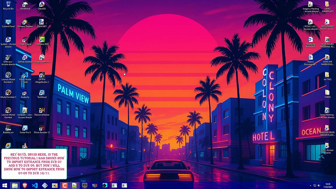 SVRs  (PS2) Modding Tutorials #4 - Importing a entrance animations from others games Part 2.