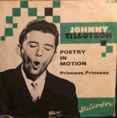 Party Song #43: Poetry In Motion - Johnny Tillotson (1960)(From 1,001 Party Songs)