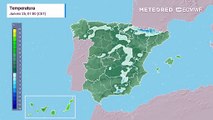 Las heladas generalizadas se extenderán por gran parte del territorio