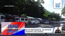 Ilang pasahero at motorista, sa biyahe inabutan ng pagsapit ng Pasko | Unang Balita