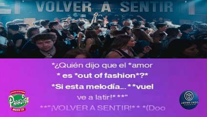 VOLVER A SENTIR AUTOR JAVIER LINDO M.