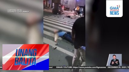 Tricycle driver, patay matapos makasalpukan ang isang motorcycle rider; rider na isang pulis, kritikal | Unang Balita