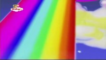 Magic lantern - Aricoiris y fondo amarillo - Babytv (Credit By Circlestars)