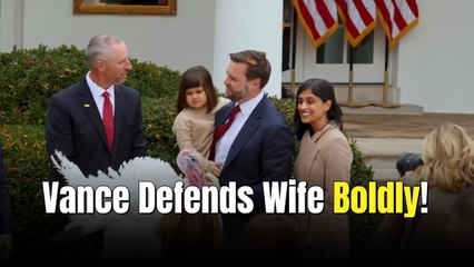 Vance Responds To Comments Made About His Wife Usha