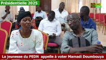 Présidentielle 2025 : la jeunesse du PEDN de Lansana Kouyaté appelle à voter Mamadi Doumbouya