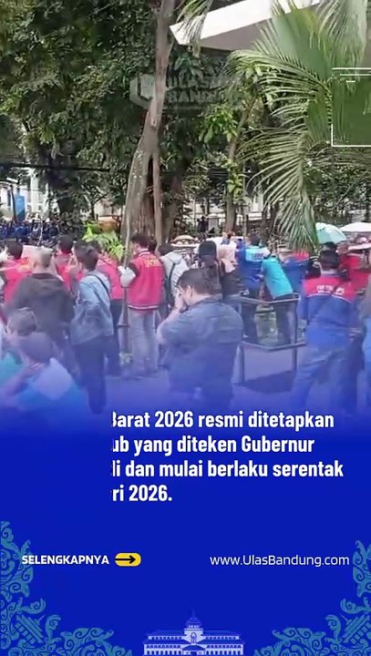 UMK Jabar 2026 Mulai 1 Januari, Kota Bandung Tembus Rp4.7 Juta