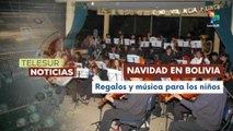 Orquesta sinfónica lleva la Navidad a las alturas en Bolivia