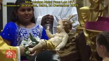 Misa malam Natal Paus Leo XIV di Vatikan, Rabu malam, 24 Desember 2025.