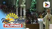 Ilang Pilipino, dumalo sa simbang gabi ngayong araw ng Pasko | ulat ni Louisa Erispe