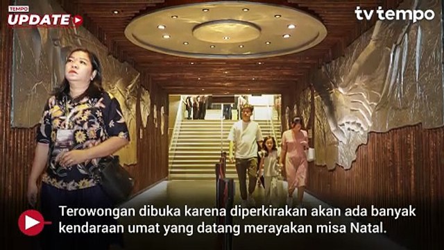 Terowongan Silaturahim Dibuka Selama Perayaan Natal 2025