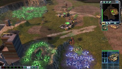 CNC 3 Kane's Wrath GDI vs Brutal AI - Balanced (Scrin)