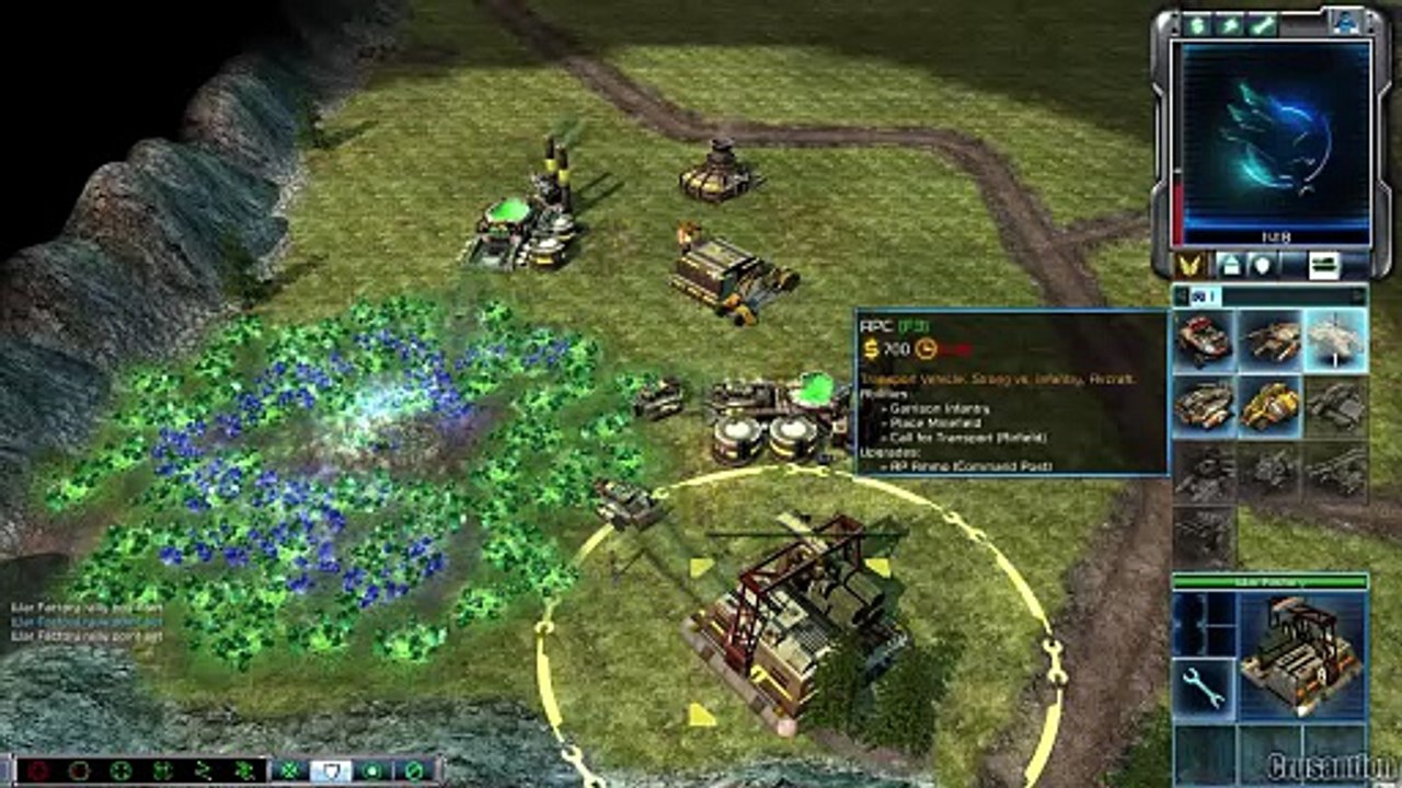 CNC 3 Kane's Wrath GDI vs Brutal AI - Turtle (Nod)