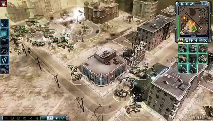 CNC 3 Kane's Wrath GDI vs Brutal AI - Rusher (Nod)