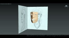 Flame: 3DS MAX Practice Polygon Modeling Head Model Video #2 (12-24-2025)