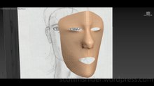 Flame: 3DS MAX Practice Polygon Modeling Head Model Video #12 (12-24-2025)
