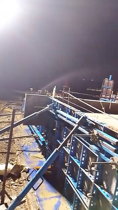 Concrete Casting in rain