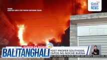 8 pamilya sa Brgy. Post Proper Southside, nasunugan pagkatapos ng noche buena | Balitanghali