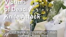 Taipei Mourns Victims of Deadly Knife Attack