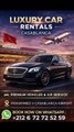 Luxury Car Rental – Mohammed V Casablanca MOROCCO Airport ✈️ 🚗