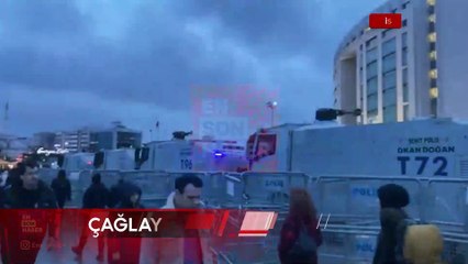 Çağlayan’da 'Saadettin Saran' tedbiri: Adliye önünde geniş güvenlik önlemi alındı
