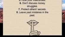 8 things you should never tell anyone