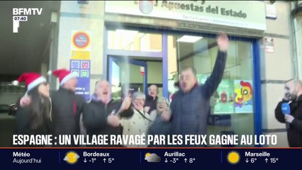 Espagne: 468 millions d’euros remportés à la loterie dans cette commune dévastée par les incendies il y a quatre mois
