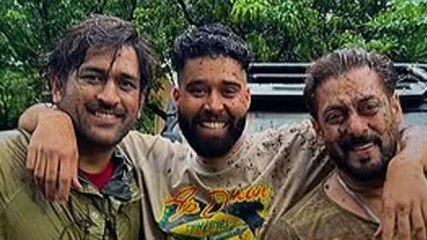 Salman Khan और Dhoni धूल-मिट्टी से लथपथ नजर आए!