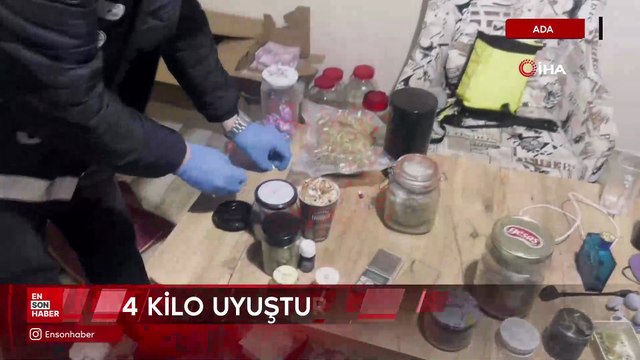 Adana torbacı sevililer yakalandı 4 kilo uyuşturucu ele geçirildi