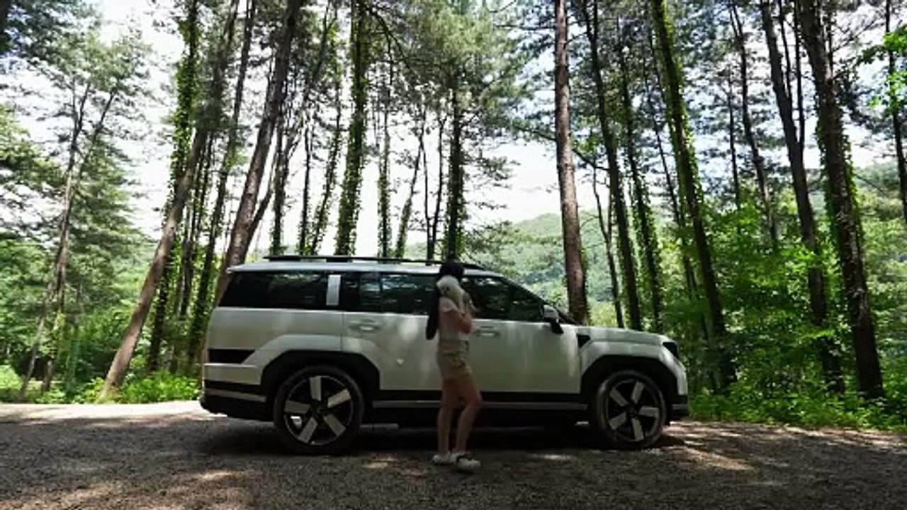 [Rain Camping] Thunderstorms & Heavy Rain — Relaxing Forest Camping in a New Inflatable Tent