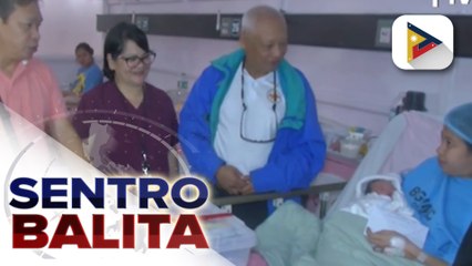 Ilang Christmas baby, isinilang sa Baguio City; pagsalubong ng kapaskuhan sa lungsod, pangkalahatang naging mapayapa | ulat ni Jezryl Khate Lapizar - PTV Cordillera