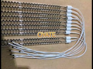 Fast Delivery 724mm 1200w Quartz Near Infrared Lamp Infrared Lamps For Heating