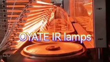 Wholesale Infrared Emitters 990mm 2000w Quartz Tungsten Halogen Heat Lamps For Pet Blowing Machine