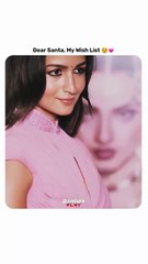 Dear Santa, my wish list starts and ends with this smile ✨🥰💗  #glamsham #dearsanta #mywishlist #christmasvibes #wishlistmood   {glamsham, dear santa, my wishlist, christmas vibes, wishlist mood}