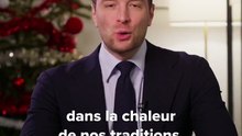 Les voeux de Noël de Jordan Bardella : "Dans la chaleur de nos traditions, je veux vous adresser un message de courage et d’espérance."