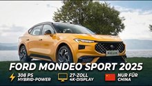 2025 Ford Mondeo Sport: Hybrid-Coupé-SUV mit über 500 Liter Kofferraum