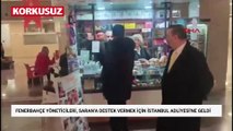 Fenerbahçe yöneticileri, Saran’a destek vermek için İstanbul Adliyesi'ne geldi