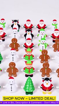 JOYIN 24 Pack Christmas Wind Up Toys Fun Stocking Stuffers for Kids & Xmas Party Favors