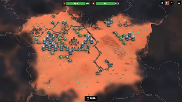 Warfactory - Factorio trifft Starcraft: In diesem Echtzeitstrategiespiel baut ihr Rohstoffe ab und hebt gigantische Roboterarmeen aus