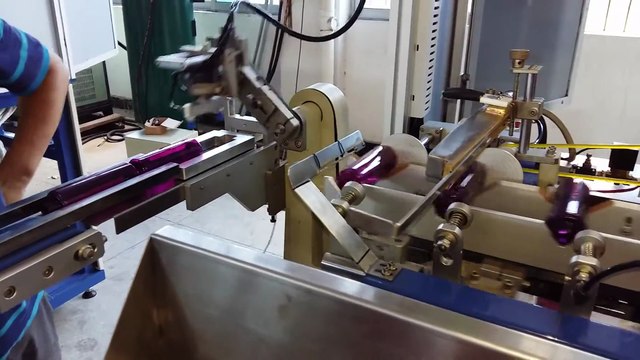 automatic 2-color screen printer for octagonal bottles Hexagonal shape bottles