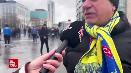 Fenerbahçe taraftarı adliye önünde Sadettin Saran'ı yalnız bırakmadı