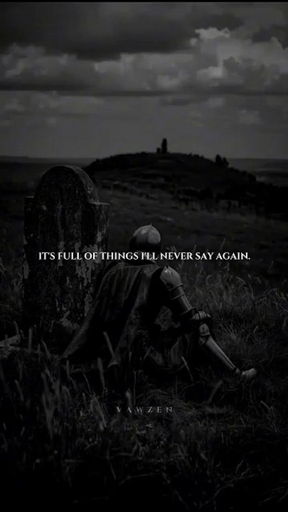 Sometimes silence speaks louder than words.Listen before the voice disappears.