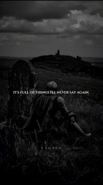 Sometimes silence speaks louder than words.Listen before the voice disappears.