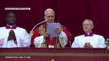 La bénédiction «Urbi et Orbi» du pape Léon XIV